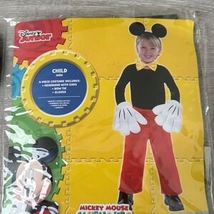 Kids Mouse Costume Set with Gloves and Bow Tie for kids 4-6 years old